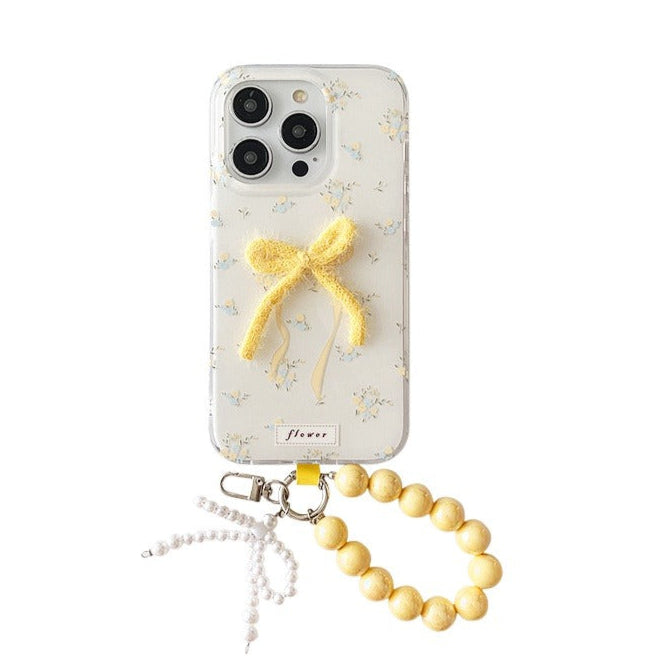 Owknot Floral Chain Phone Case