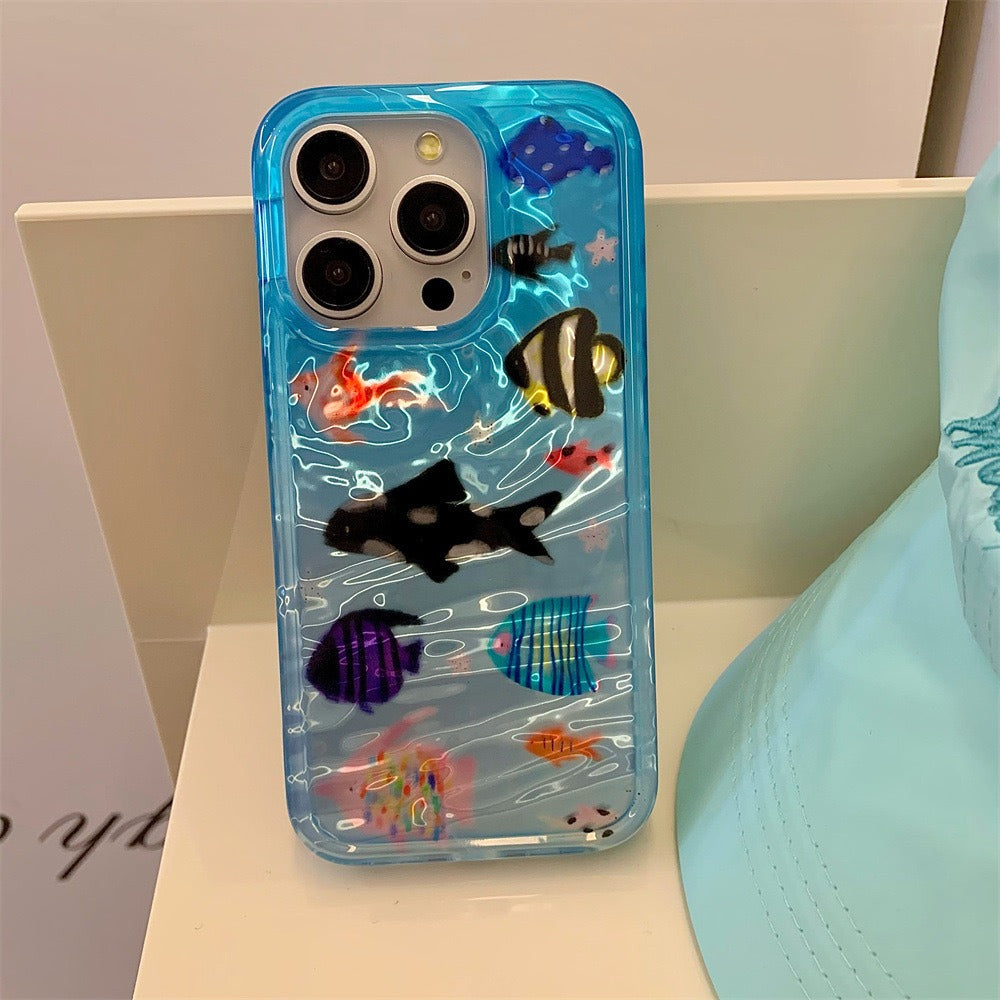 Ocean Wave Pattern Phone Case