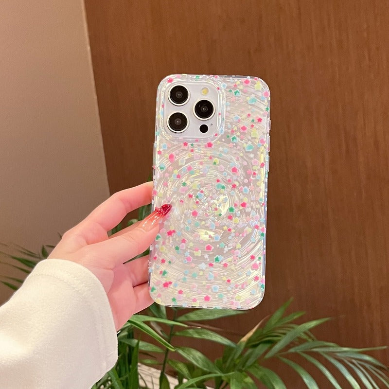 Colorful Starry Swirl Phone Case