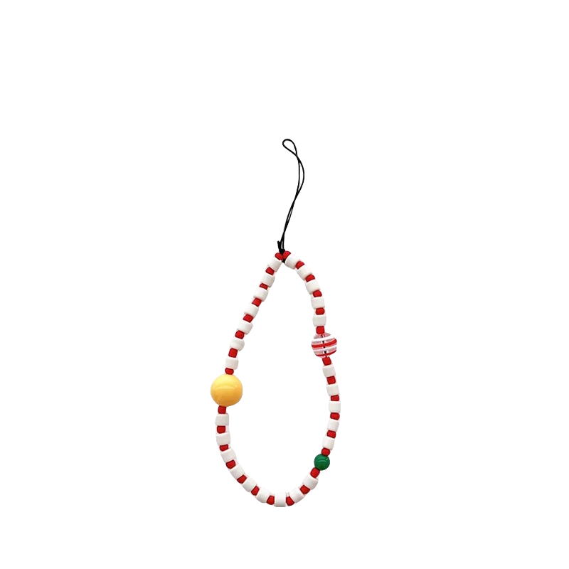 Beaded Cute Cartoon Puppy Phone Chain