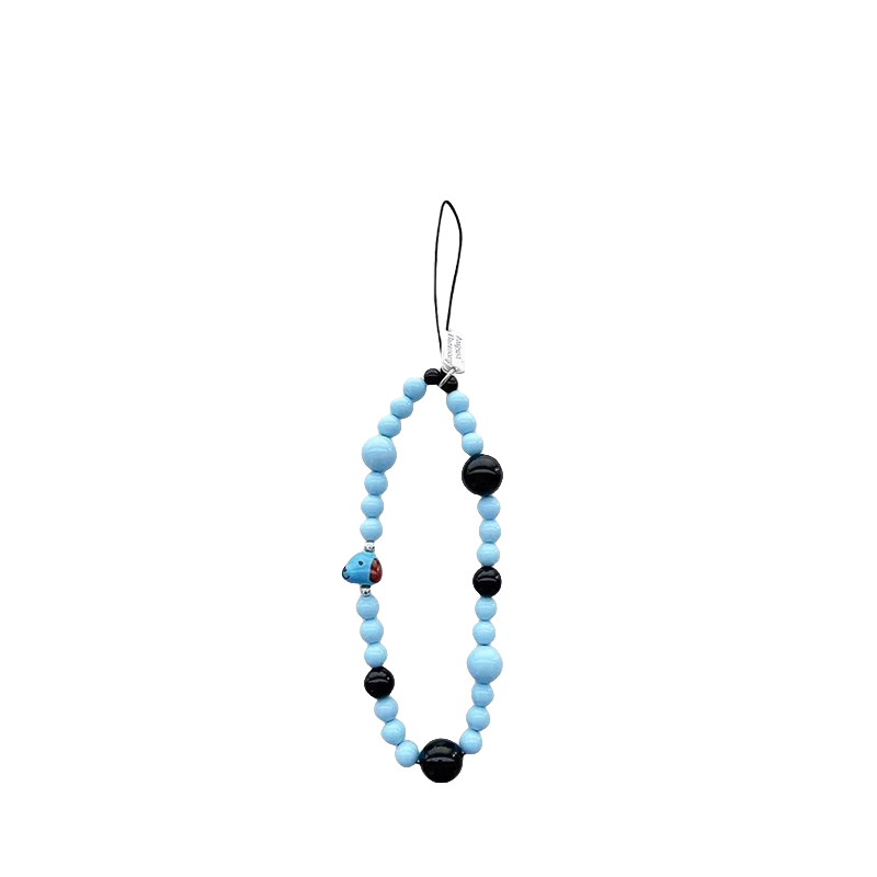 Beaded Cute Cartoon Puppy Phone Chain