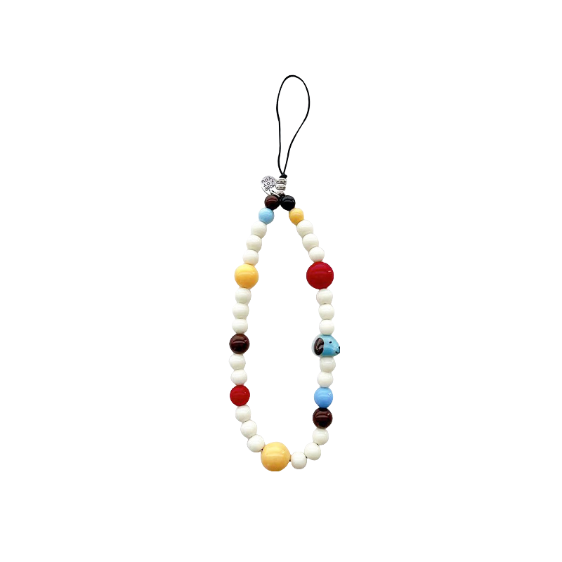 Beaded Cute Cartoon Puppy Phone Chain