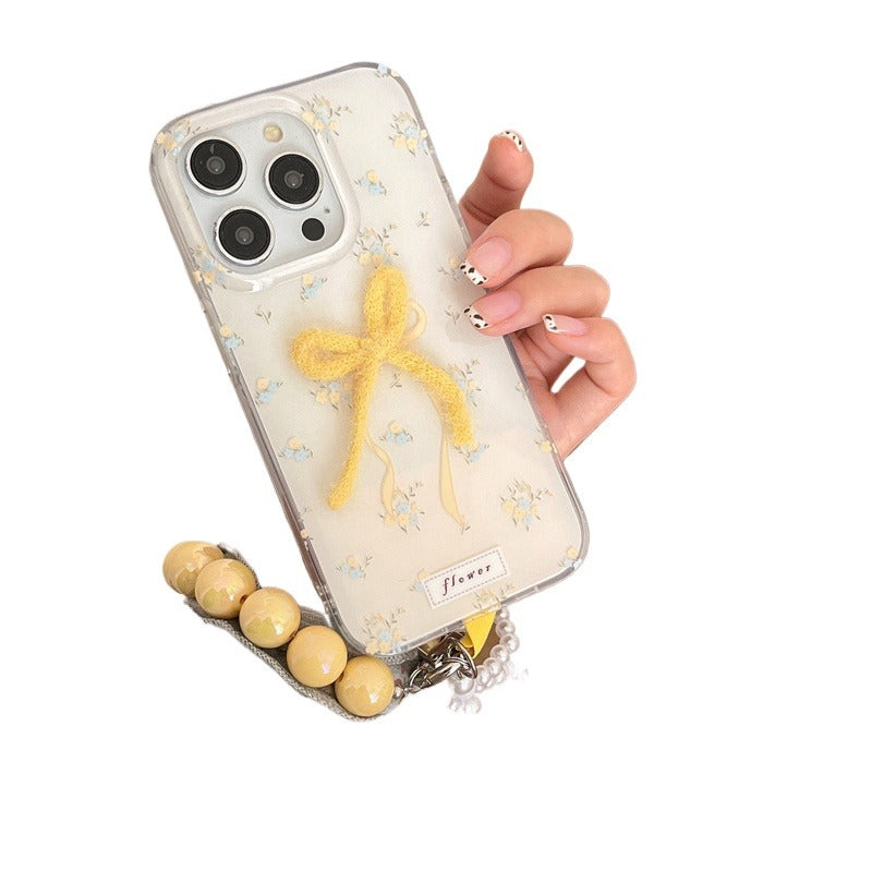 Owknot Floral Chain Phone Case